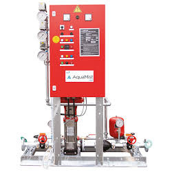 AquaMist European Mist Control Center (EMCC) Pump Skid Unit