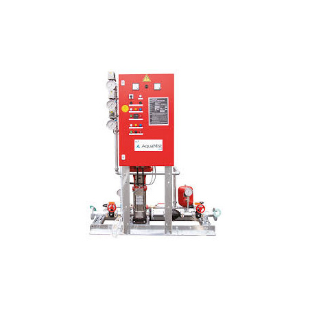 AquaMist European Mist Control Center (EMCC) Pump Skid Unit