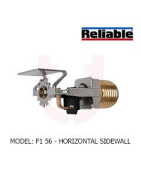 F1FR56 Sprinkler, YDS Horizontal Wall type, HT, K 80, ½" Npt,