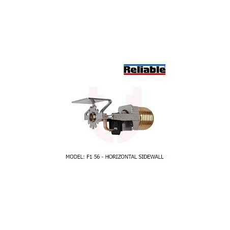 F1FR56 Sprinkler, YDS Horizontal Wall type, HT, K 80, ½" Npt,