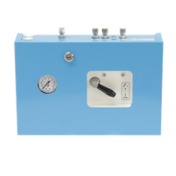 The PLZ pneumatic ventilation control unit includes a built-in ventilation valve that can be combined with a priority valve