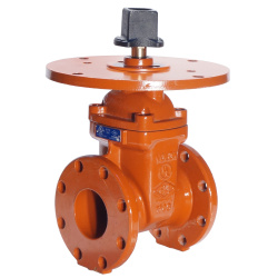 Yükselmeyen Uçlu Sürgülü Vana, Model B111Q-16, PN16, 250psi