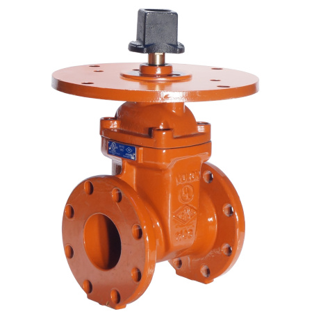 Yükselmeyen Uçlu Sürgülü Vana, Model B111Q-16, PN16, 250psi
