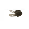 "P" Clip with neoprene insulator -4mm internal diameter
