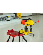 HC-2X 4 Inch Steel Pipe Hole Cutting Machine Tube Driller