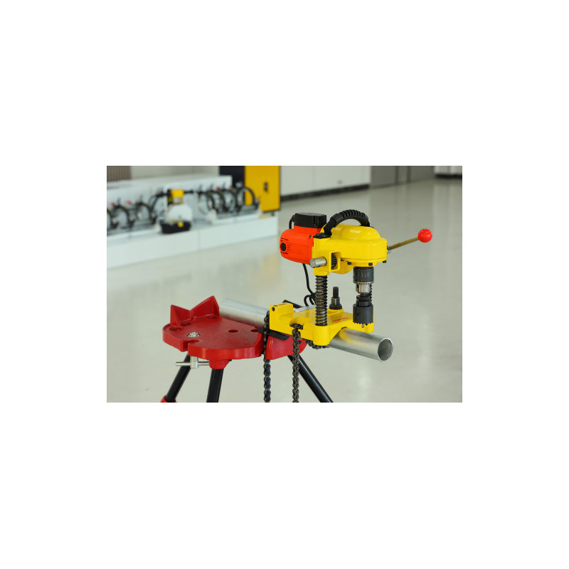 HC-2X 4 Inch Çelik Boru Delik Delme Makinası Tube Delici HC-2X 4 Inch Çelik Boru Delik Delme Makinası Tube Delici