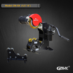 Çelik Borular İçin Elektrikli Hidrolik Boru Kesme Makinesi 1/2"-8" (CM-8X)