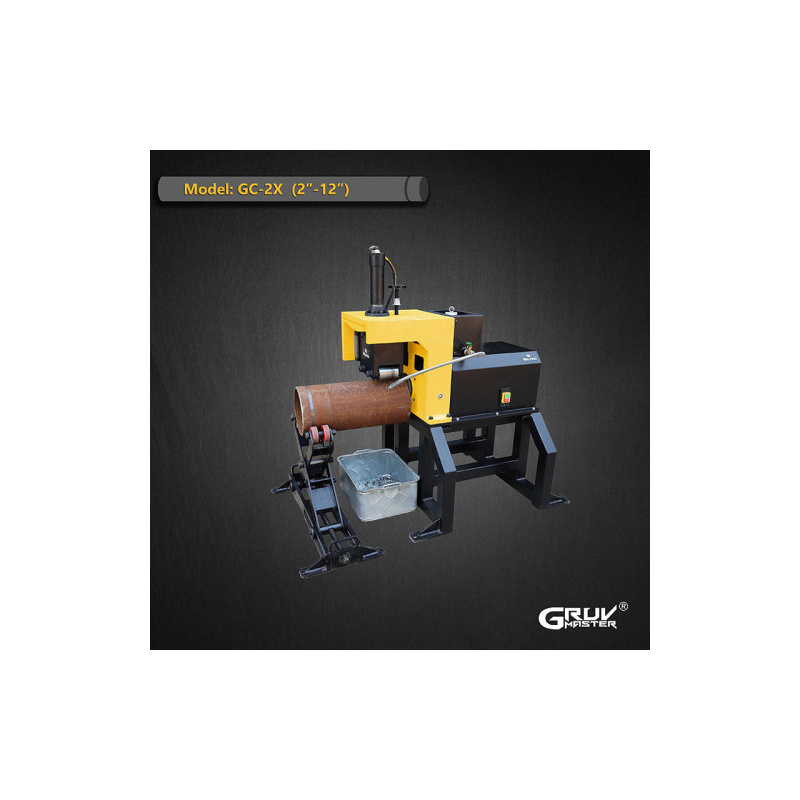 2 inç ila 12 inç Çelik Borular için Hidrolik Rulo Yiv Açma Makinesi (CG-2X) 2 inç ila 12 inç Çelik Borular için Hidrolik Rulo Yiv Açma Makinesi (CG-2X)