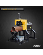 2 inç ila 12 inç Çelik Borular için Hidrolik Rulo Yiv Açma Makinesi (CG-2X)