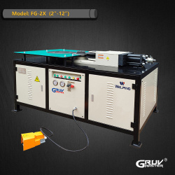2" ila 12" (GF-2X) için Hidrolik Çelik Boru Bağlantı Parçası Yiv Açma Makinesi