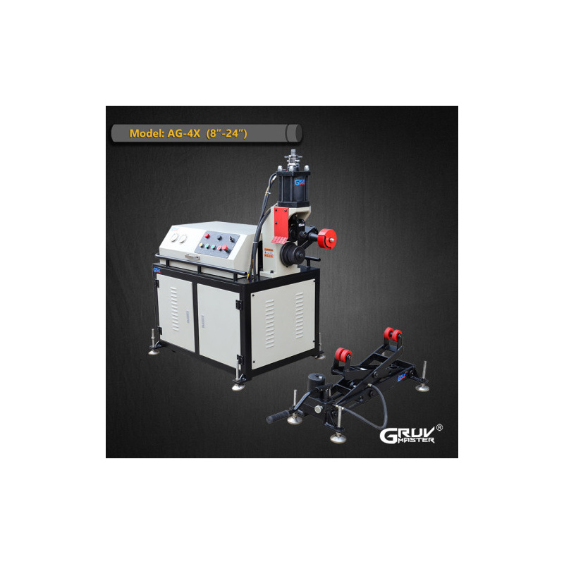 Yarı Otomatik Boru Hidrolik Rulo Yiv Açma Makinesi 8"-24" (AG-4X) Yarı Otomatik Boru Hidrolik Rulo Yiv Açma Makinesi 8"-24" (AG-4X)