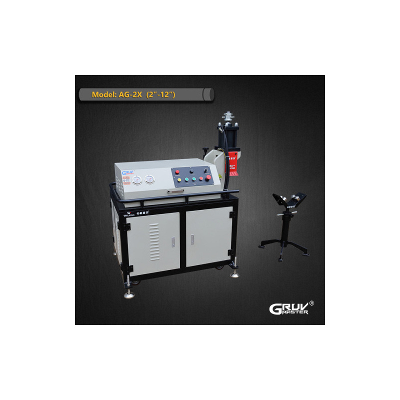 Yarı Otomatik Boru Hidrolik Rulo Yiv Açma Makinesi 2"-12" (AG-2X) Yarı Otomatik Boru Hidrolik Rulo Yiv Açma Makinesi 2"-12" (AG-2X)