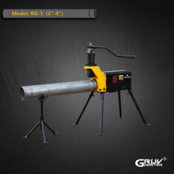 2 inç ila 8 inç Çelik Borular için Hidrolik Çelik Boru Rulo Yiv Açma Makinesi (RG-3)
