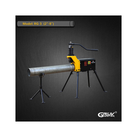 2 inç ila 8 inç Çelik Borular için Hidrolik Çelik Boru Rulo Yiv Açma Makinesi (RG-3)