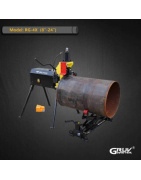 8 İnç ila 24 İnç Çelik Borular için Hidrolik Rulo Yiv Açma Makinesi (RG-4X)