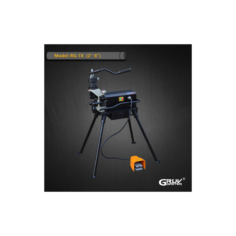2 inç ila 8 inç Çelik Borular için Hidrolik Çelik Boru Rulo Yiv Açma Makinesi (RG-7X) 2 inç ila 8 inç Çelik Borular için Hidrolik Çelik Boru Rulo Yiv Açma Makinesi (RG-7X)