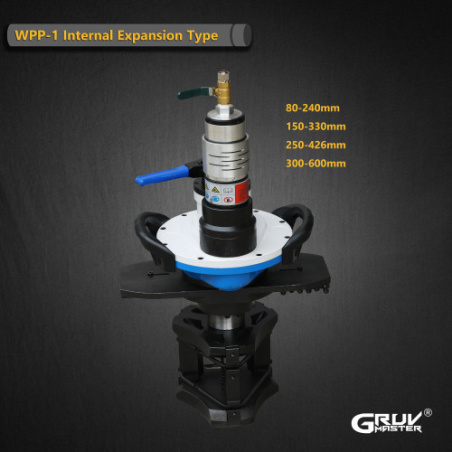 80-600 mm Ağır Hizmet Tipi Pnömatik İç Çapa Monteli Boru Pahlama Makinesi Soğuk Kesim Pahlama Aleti (WPP-1)