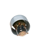 Yangın  Sprinkler Kafası, Model G5-56, RA3415, Gizli, 5.6K, Sarkık , 1/2" NPT