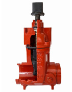Non-Rising Groove End Valve, Model 105Q, 250psi