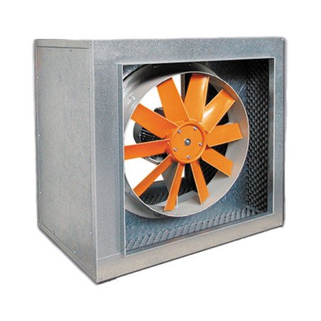 mcr MONSUN E1 - AXIAL HAVA TEDARİK VE EXZAUS FAN IN SUSTURUCU ODALI