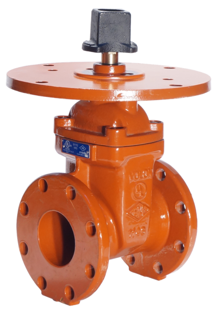Yükselmeyen Uçlu Sürgülü Vana, Model B111Q-16, PN16, 250psi