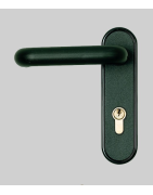 Door Handle  Anti-snag fire resistant handle Steel core covered by fusion