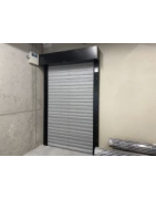 Vertical sliding fire door