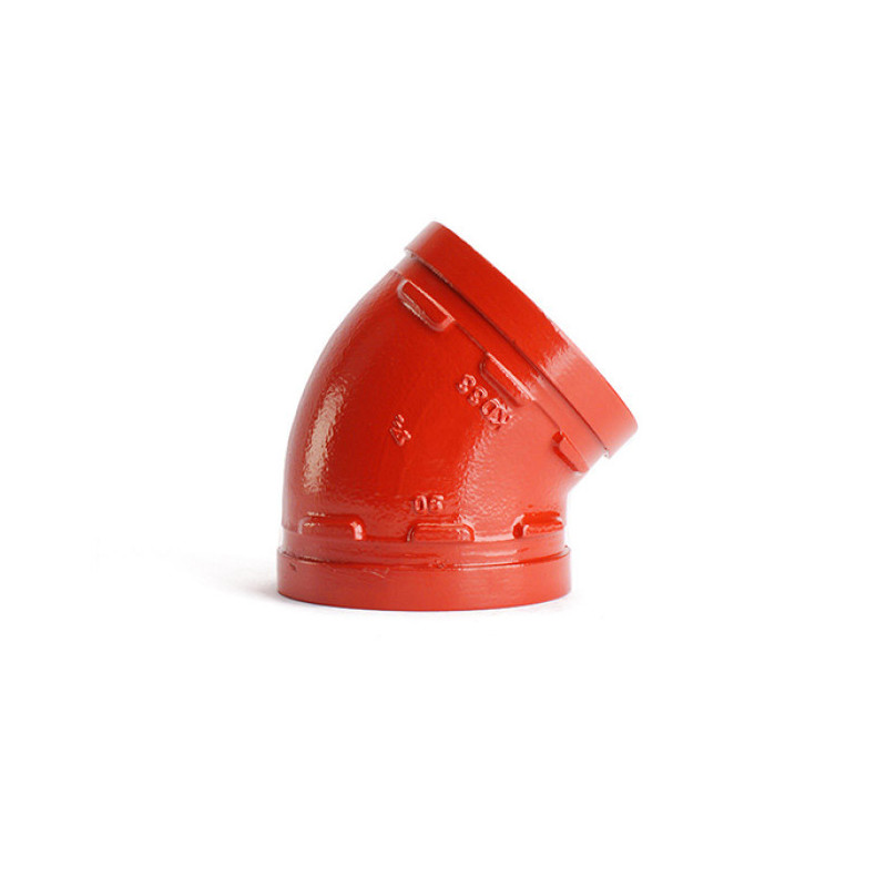 Yivli 45° Kısa Çap Dirsek, XGQT011, 300psi Yivli 45° Kısa Çap Dirsek, XGQT011, 300psi