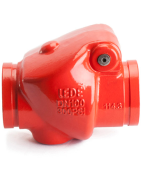 Grooved Swing Check Valve Model H84