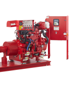 Yangın Pompası Dizel Motor Sürücülü, Skid Montajlı