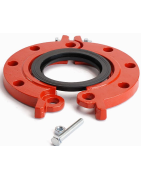 Split Groove Flange Adapter, PN16, XGQT09