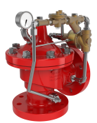 Fire pressure safety valve, Model 2050B-4KG1, Angle type /Ansi 125 fla